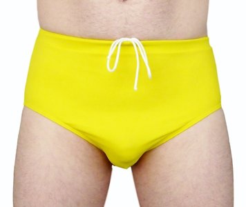 Dries Roelvink und die gelbe Badehose