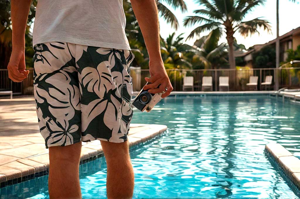 Zwembroek zonder binnenbroekje