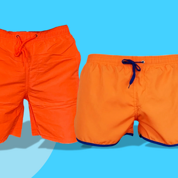 Orange Badehose