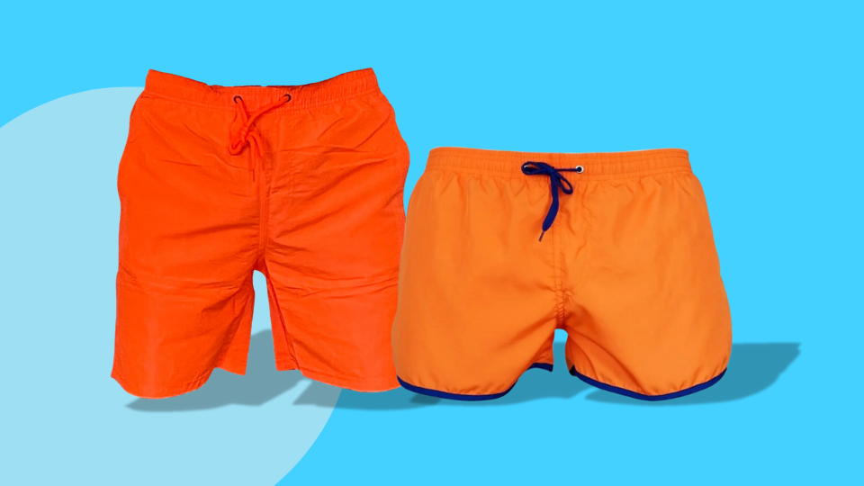 Orange Badehose