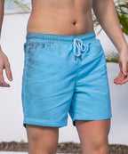 Sea'sons Haupt Badehose Grau Blau