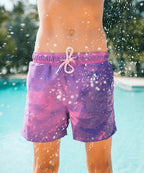 Sea'sons Main Badeshorts Purple Pink