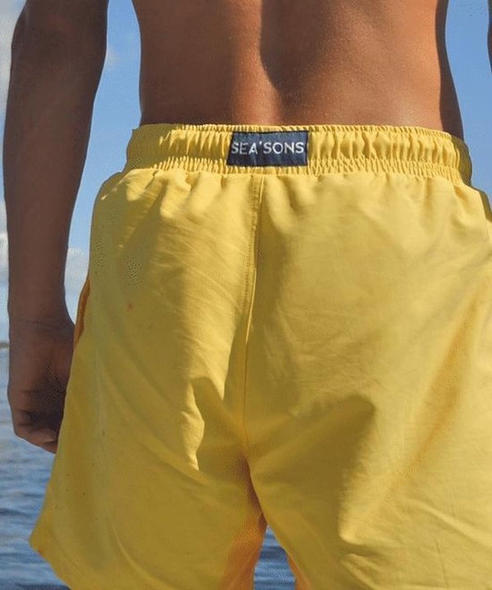 Sea'sons Main Badeshorts Orange Yellow