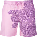 Sea'sons Liquid Lines Badehose Lila Pink