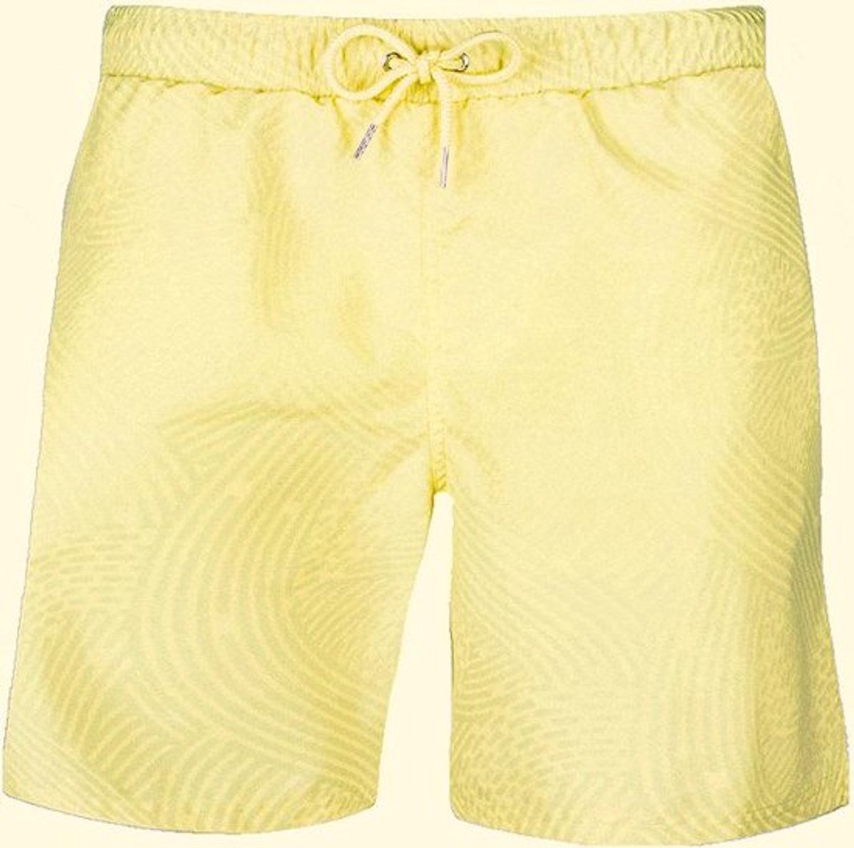 Sea'sons Liquid Lines Badehose Grün-Gelb