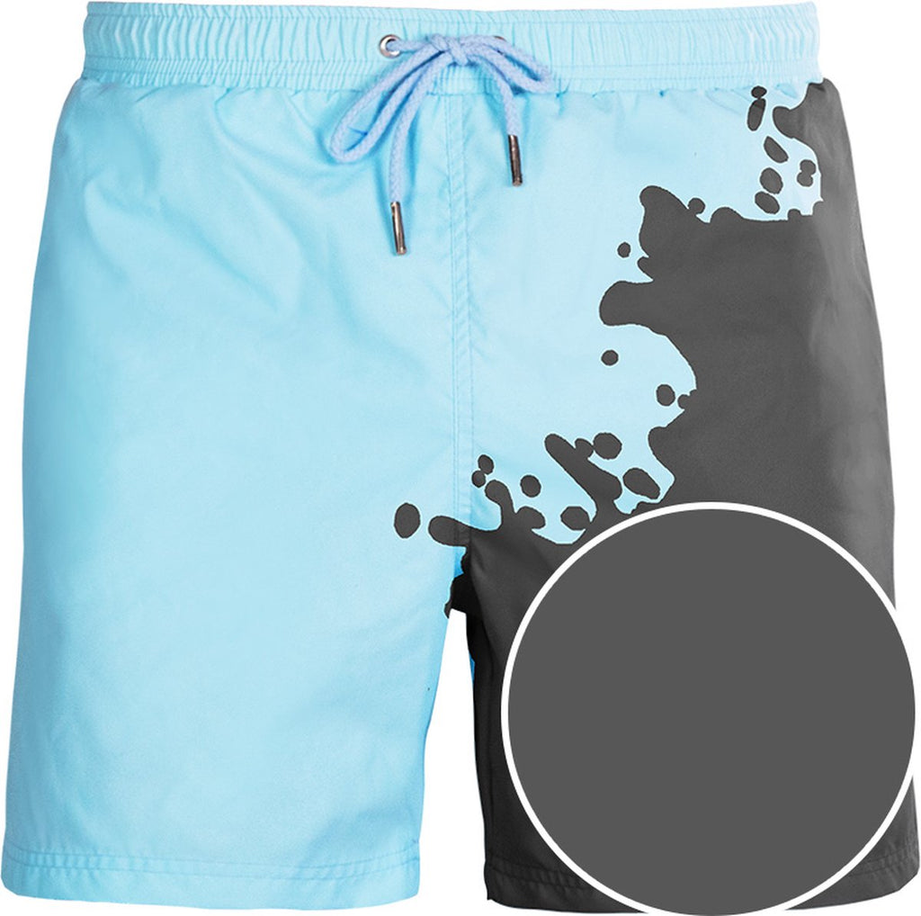 Sea'sons Haupt Badehose Grau Blau