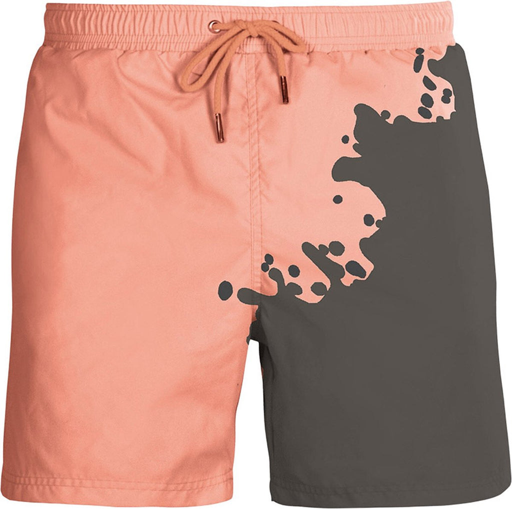 Sea'sons Main Badeshorts Grau Coral