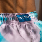 Sea'sons Haupt Badehose Blaugrün Pink