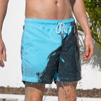 Sea'sons Haupt Badehose Grau Blau