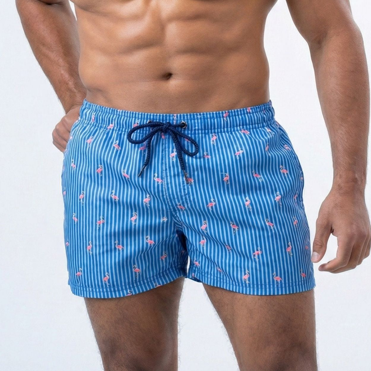 Badeshorts Key Largo - Blau/Hellblau