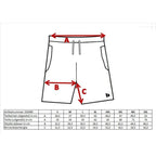 High-quality image of donnay short toon blauw