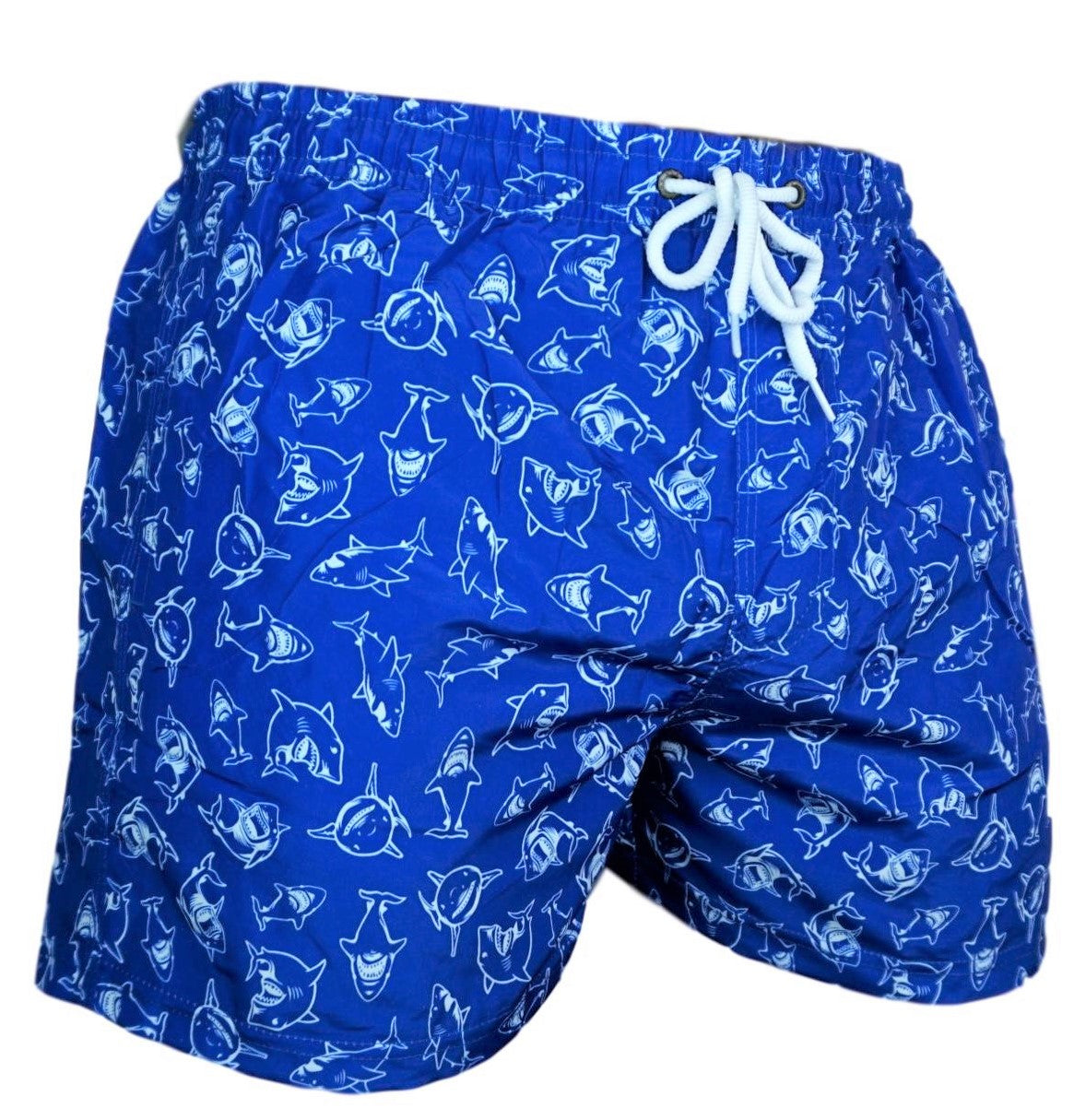 Badeshorts Sharks Kobalt