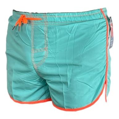 Shortshort Türkis / Fluor Orange