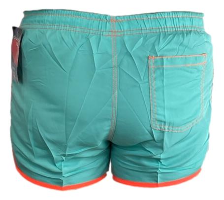 Shortshort Türkis / Fluor Orange