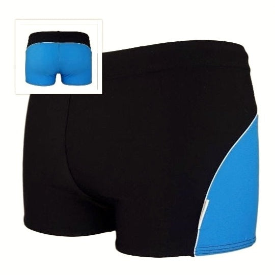 Badeboxer Colourback Blau