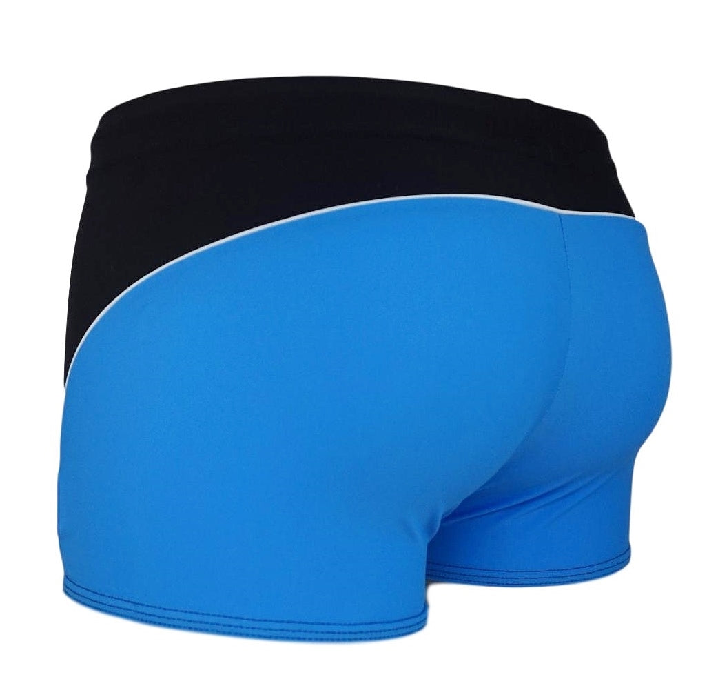 Badeboxer Colourback Blau