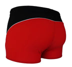 High-quality image of zwemboxer colourback red
