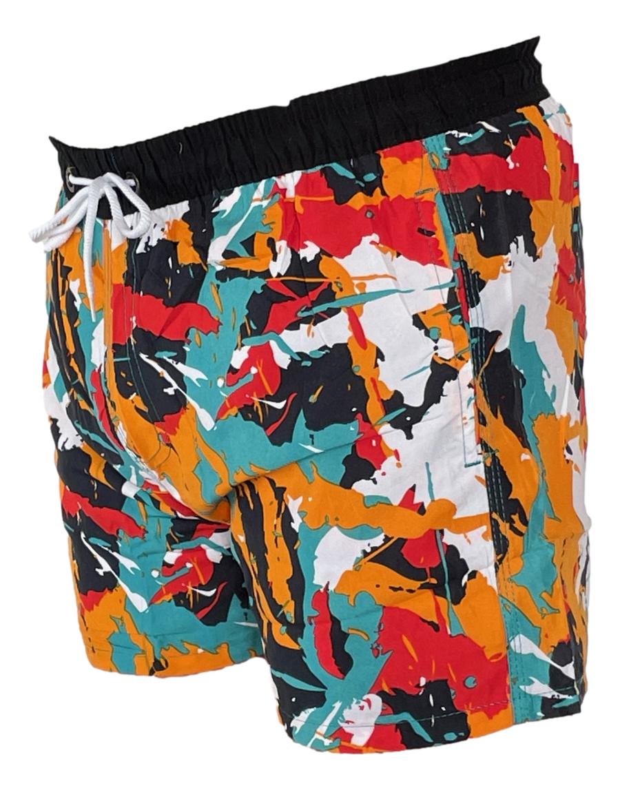 Badeshorts Power Orange