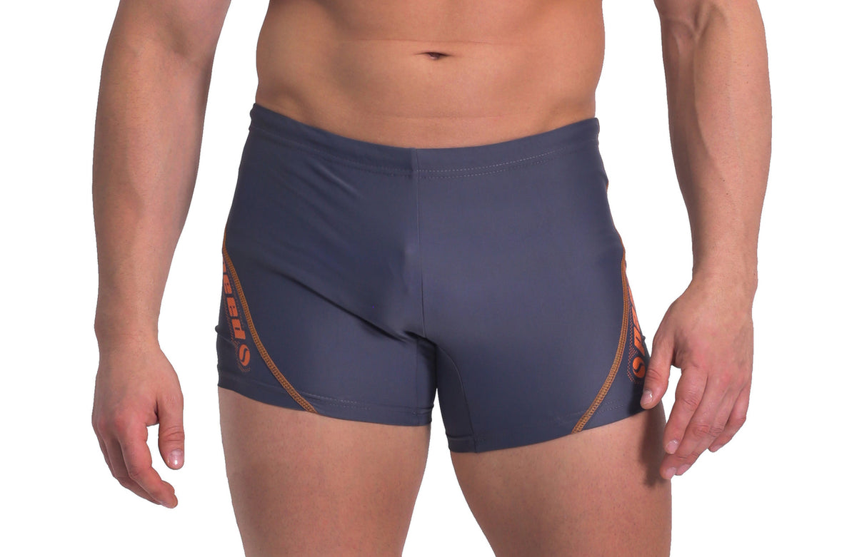 Speed Badeboxer Grau
