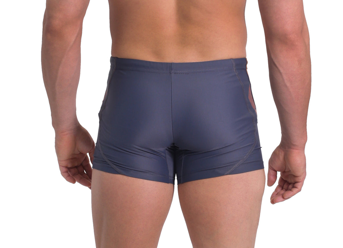 Speed Badeboxer Grau