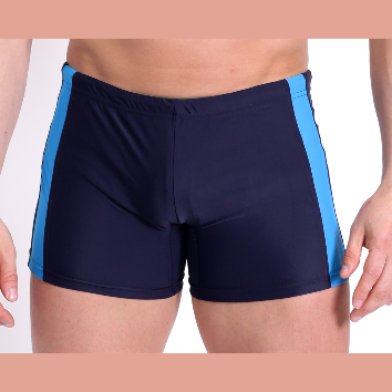 Badeboxer Rayas Navy