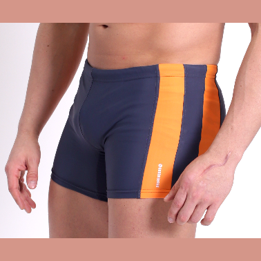 Badeboxer Rayas Graphit