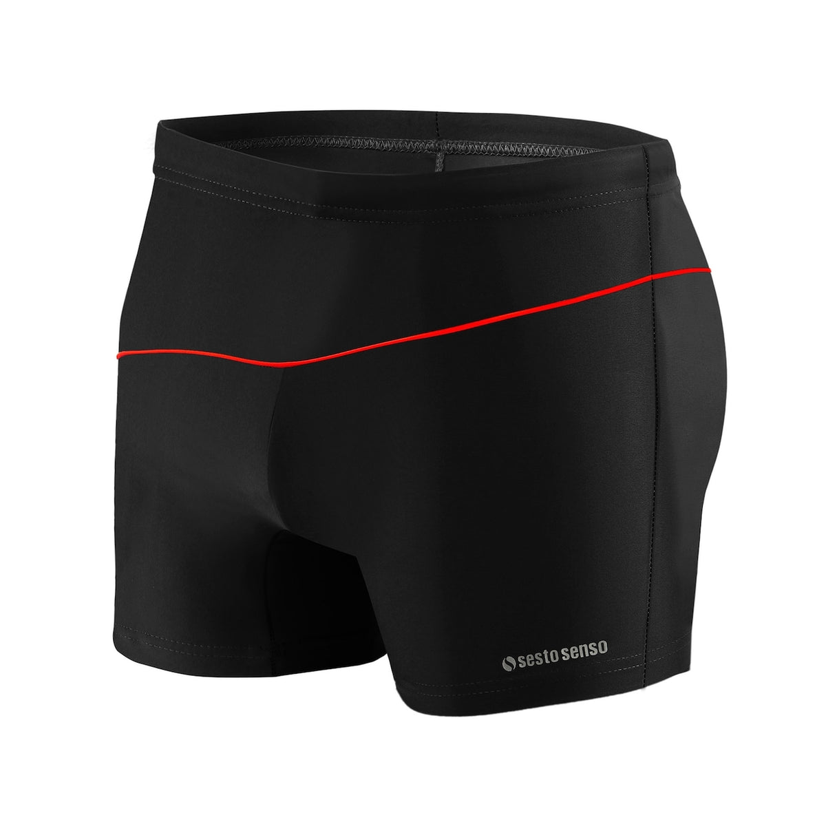 Badeboxer Horizon Schwarz