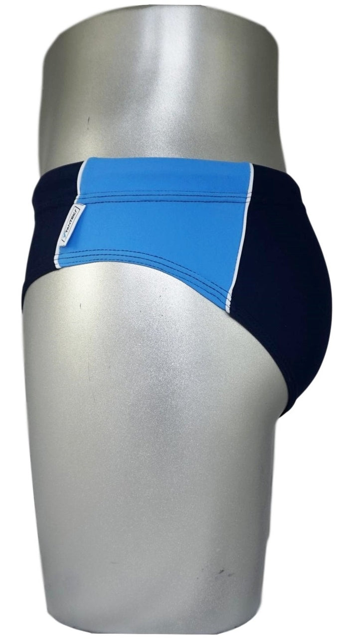 High-quality image of zwemslip triton blue