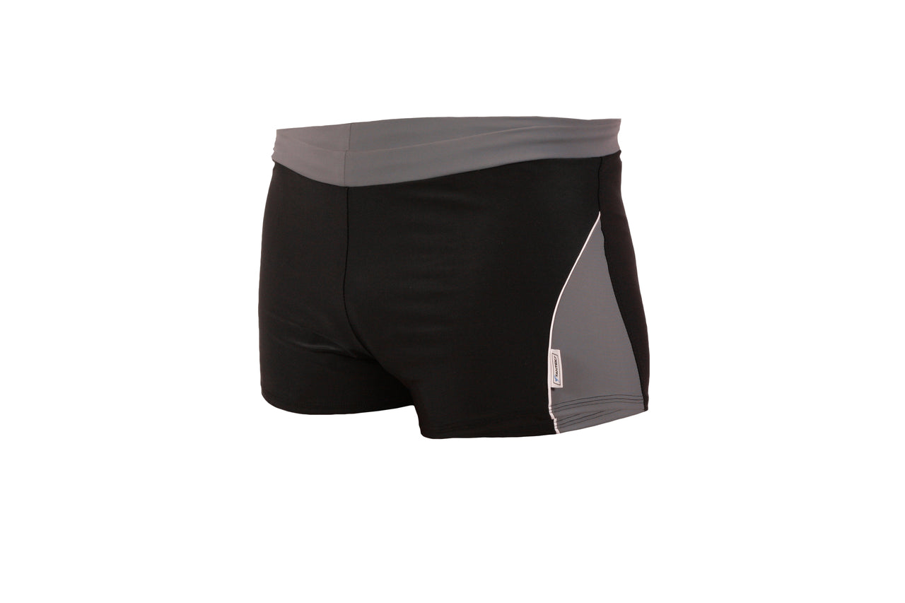 High-quality image of zwemboxer toronto black grey