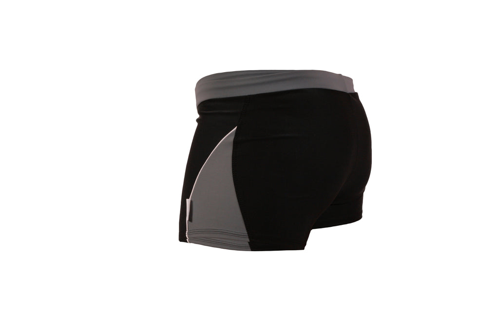 High-quality image of zwemboxer toronto black grey