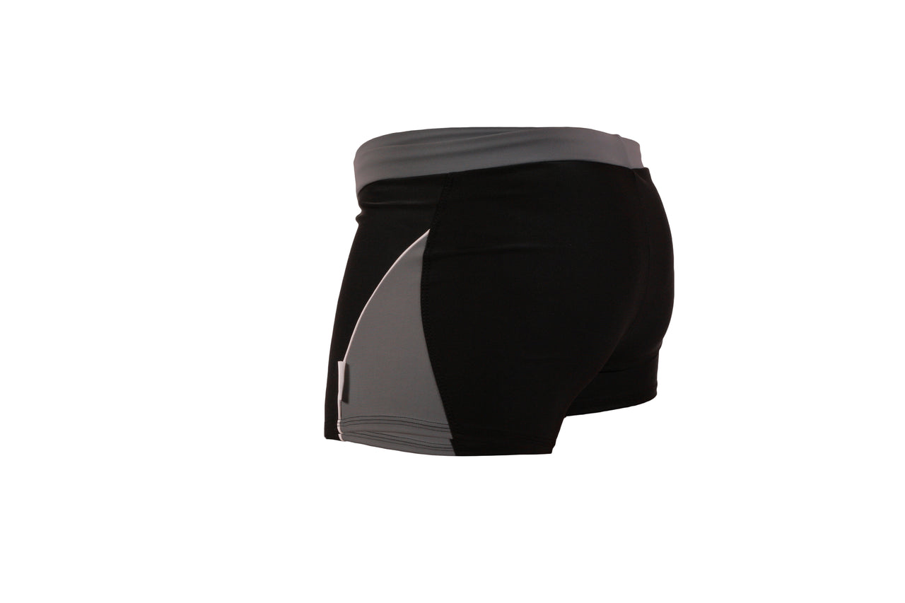 High-quality image of zwemboxer toronto black grey