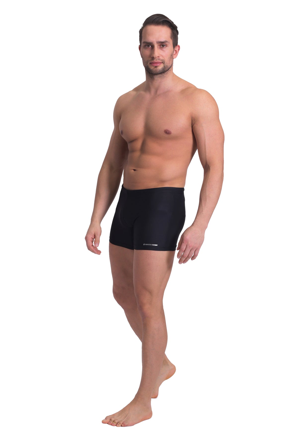 Badeboxer Sporteon Schwarz