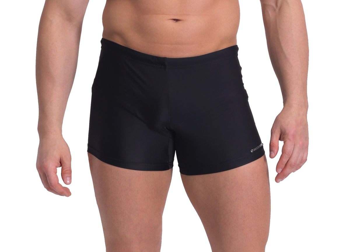 Badeboxer Sporteon Schwarz