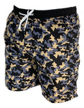 Zwemshort Military Black Khaki