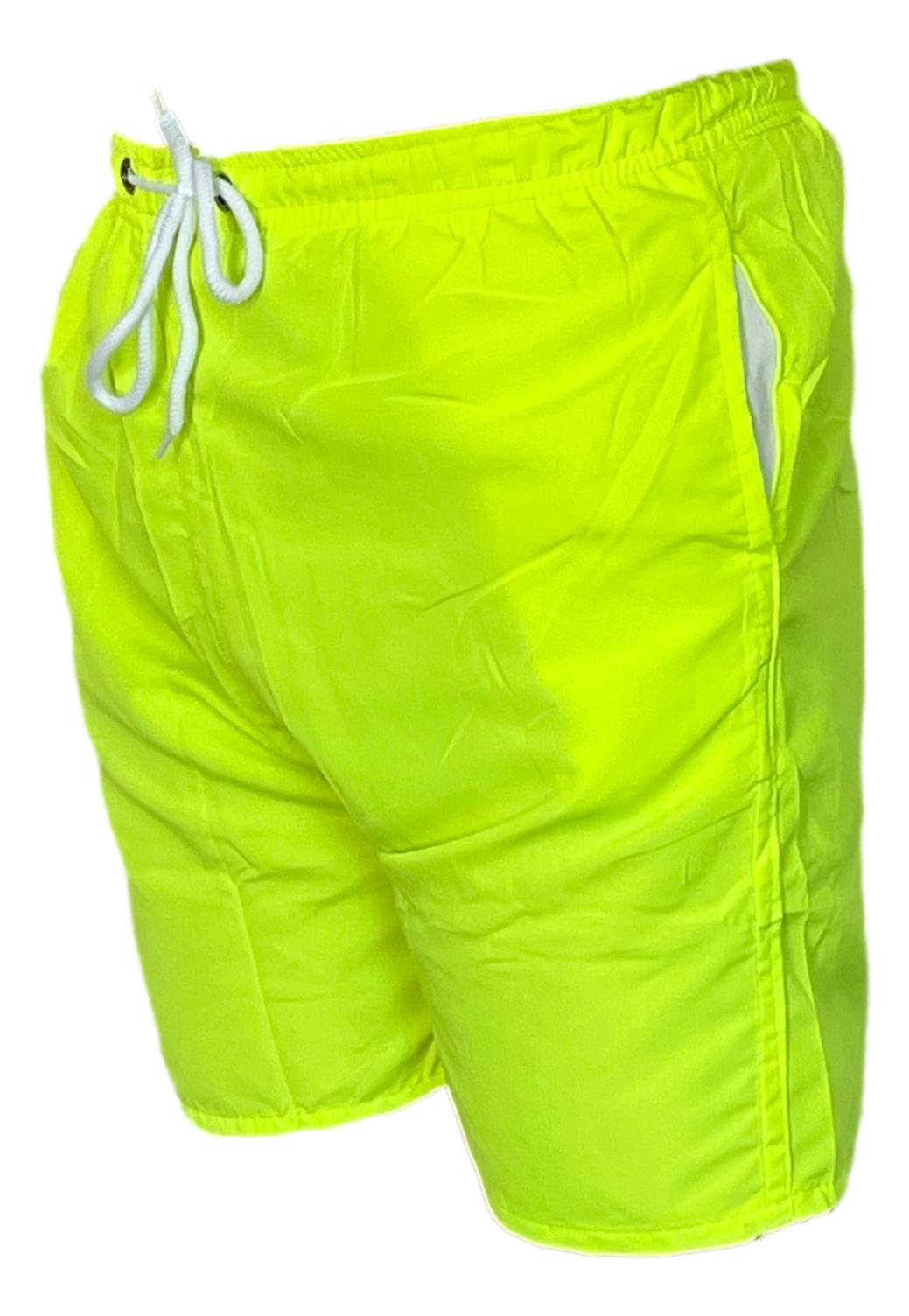 Badeshorts Magique Neon Gelb