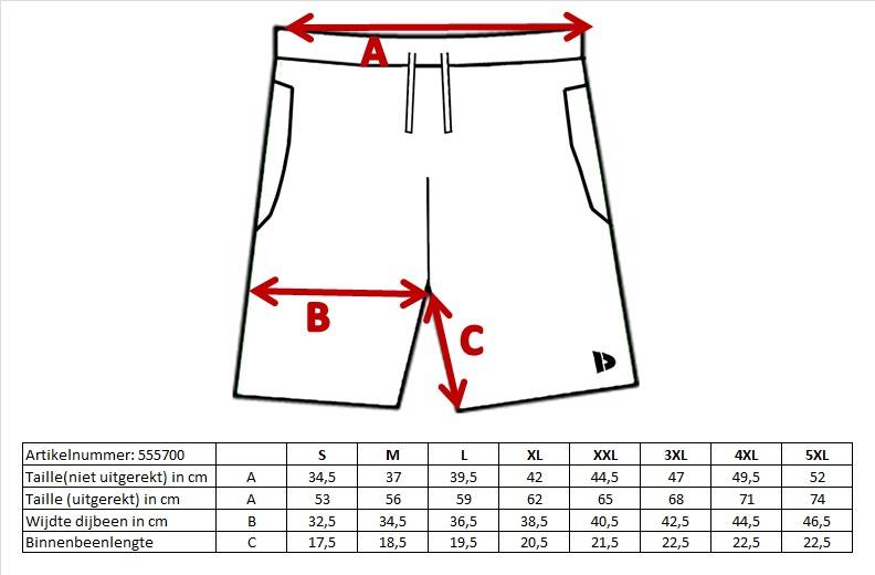 High-quality image of donnay performance short flame red