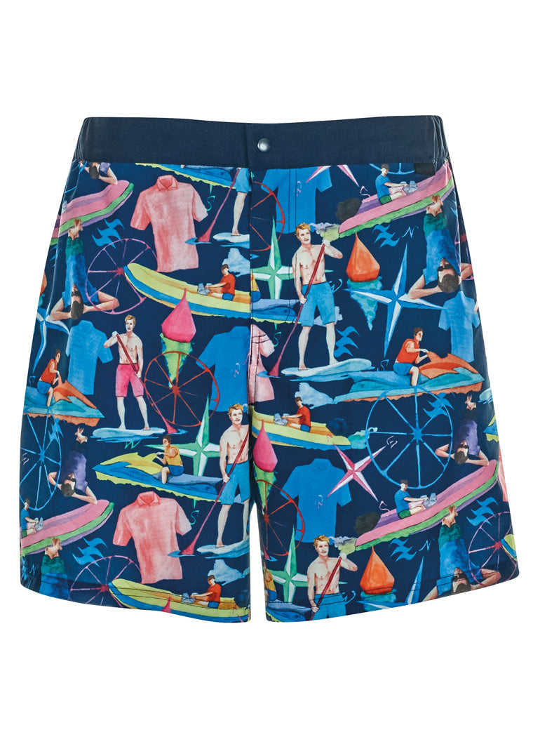 Wavebreaker Badeshorts Premium Wassersport