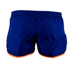 High-quality image of shortshort zipp indigo