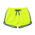 Shortshort Neongelb/Blau