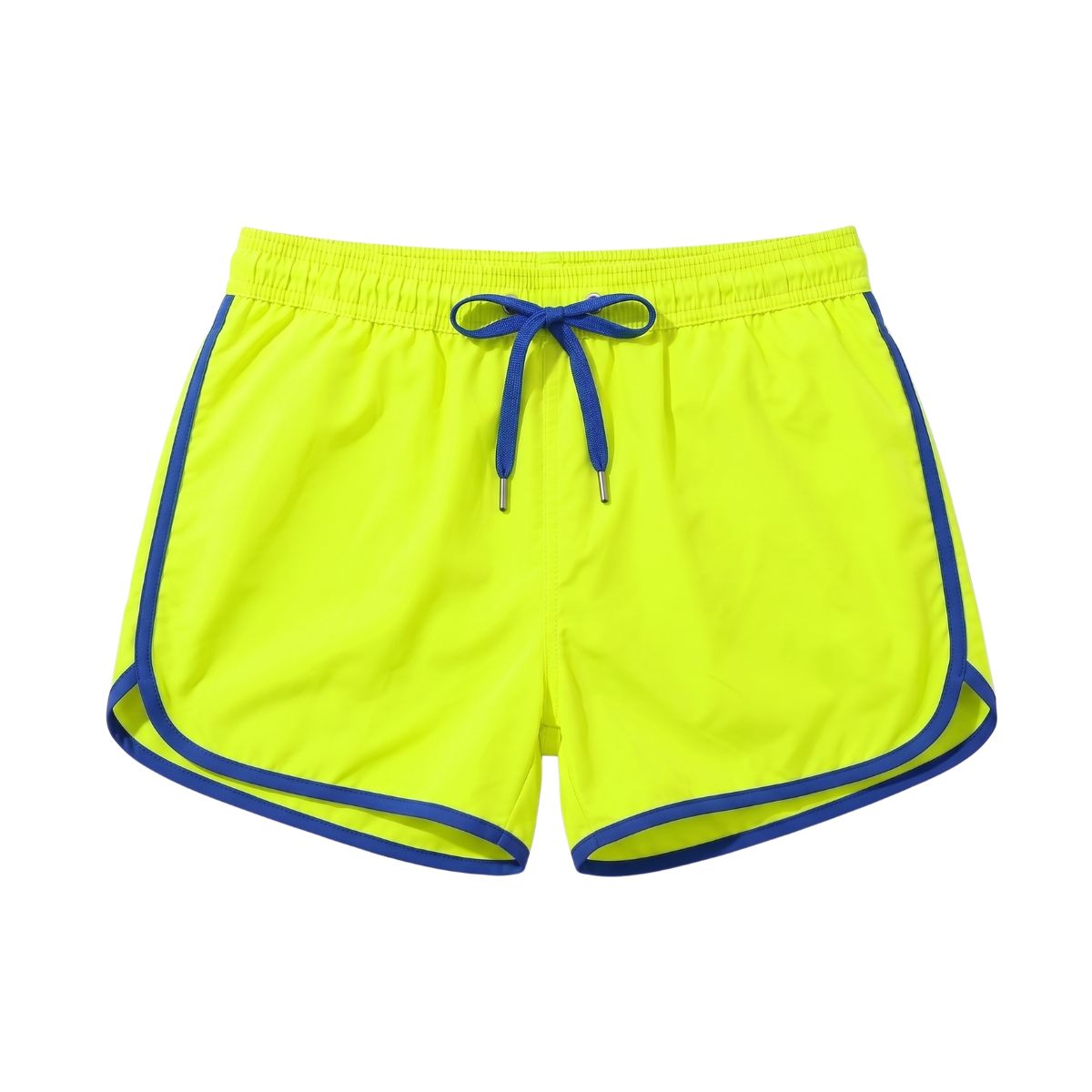 Shortshort Neongelb/Blau