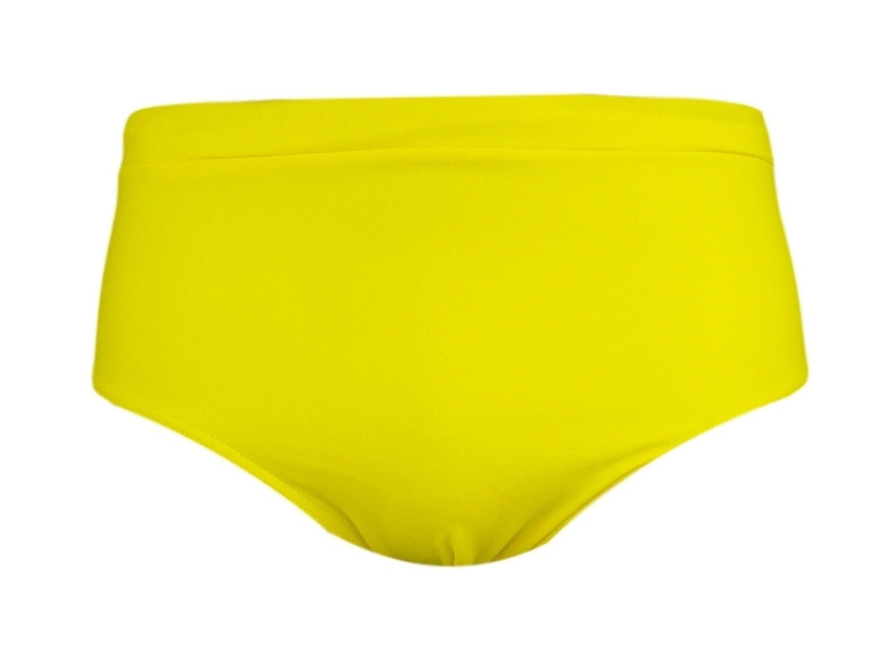 High-quality image of zwemslip geel brasil
