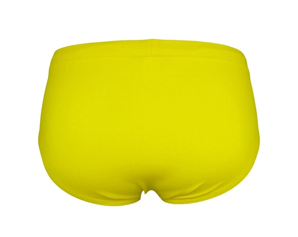 High-quality image of zwemslip geel brasil