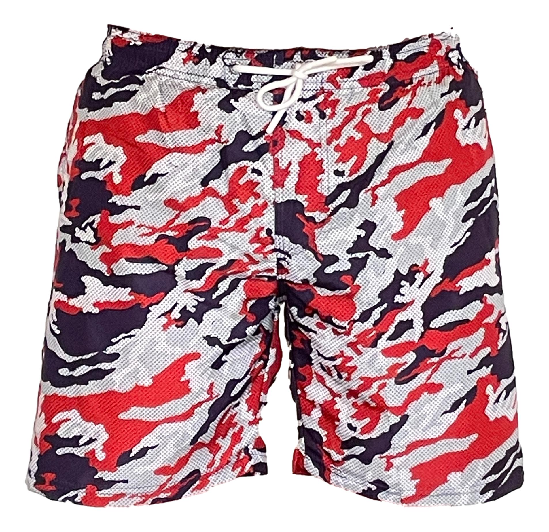 High-quality image of zwemshort toscane rood