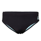 Essential zwemslip 8 CM - Black / Light Blue