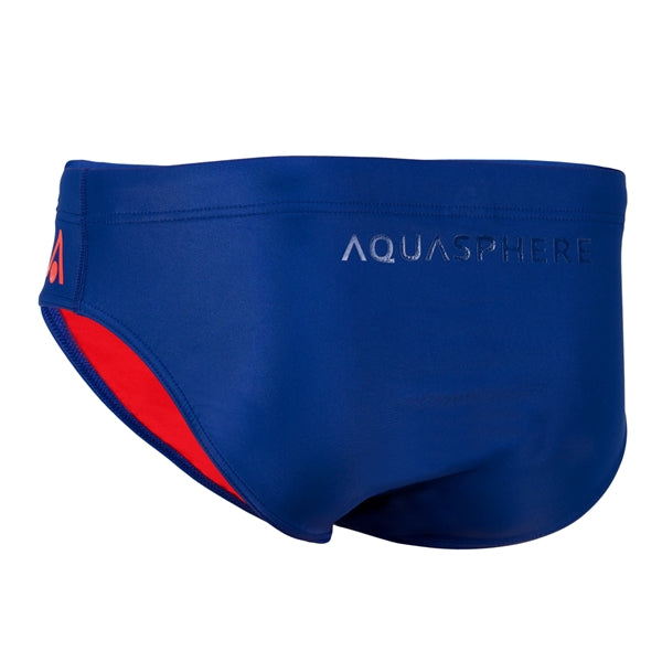 Essential Badehose 8 CM - Navyblau / Rot