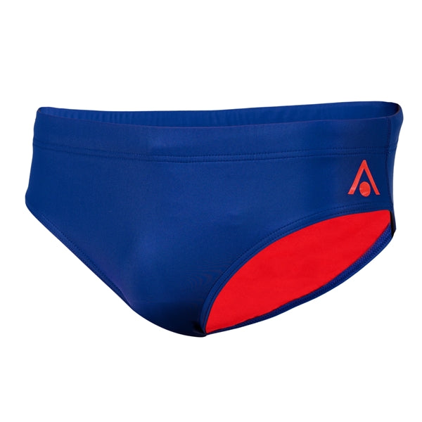 Essential Badehose 8 CM - Navyblau / Rot