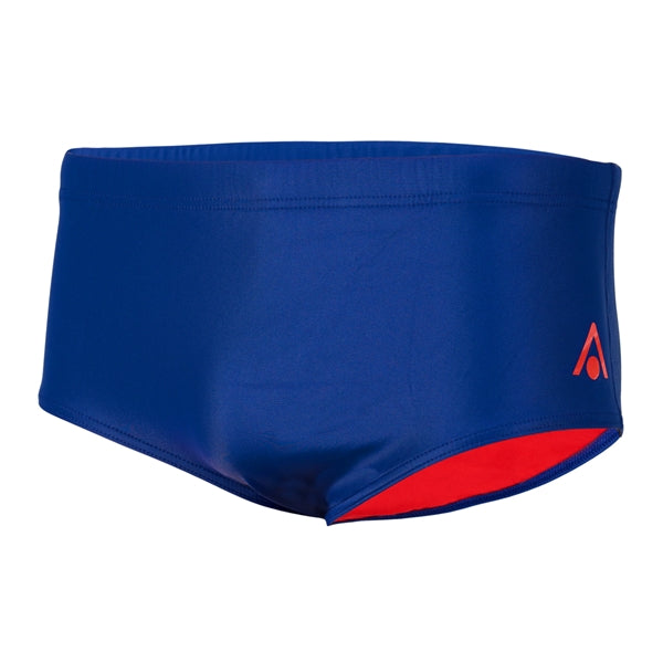 Essential Badehose Slip 14CM - Navyblau / Rot