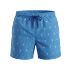 Badeshorts Key Largo - Blau/Hellblau