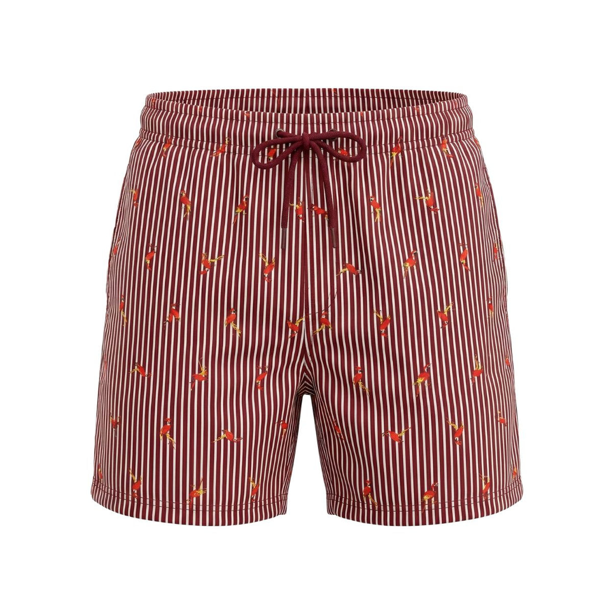 Badeshorts Key Largo - Rot/Weiß