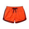 Shortshort Orange/Schwarz
